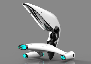 Illustration for article titled Ailish es un cohete futurista que desearíamos que fuese real